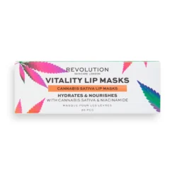 Revolution Skincare Good VibesCannabis Sativa Vitality Lip Mask Set
