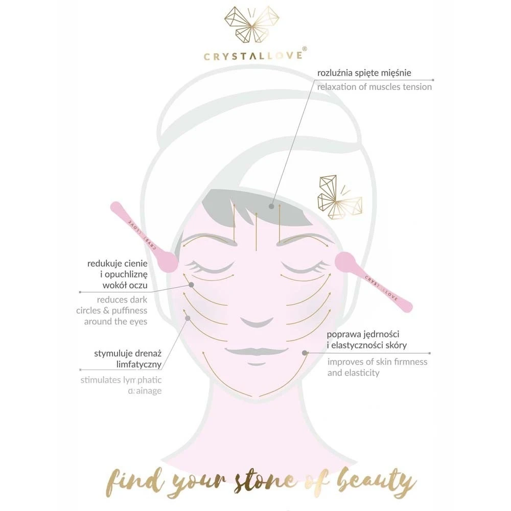 3D Clear Quartz Eye Massager 7 3D Clear Quartz Eye Massager - Afbeelding 7